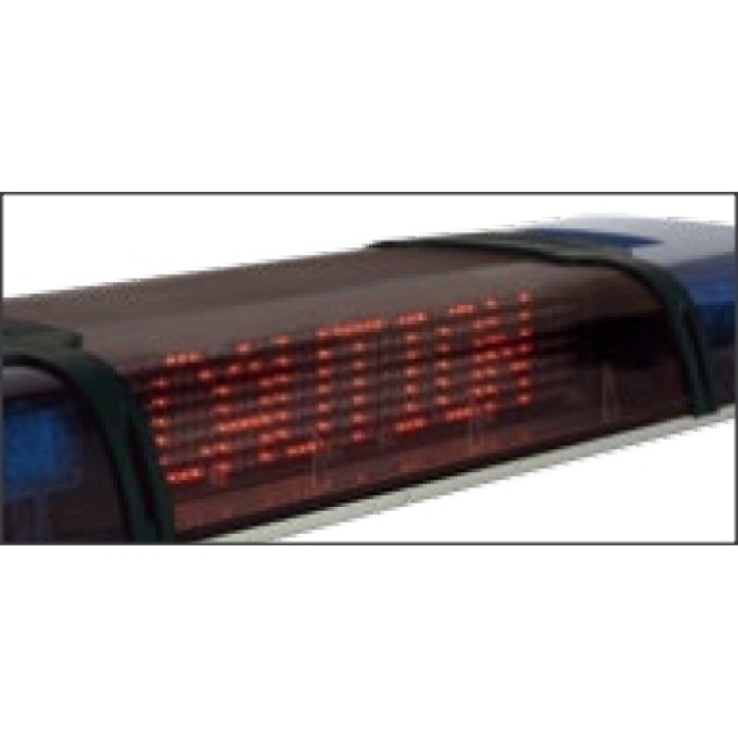 Rampa Luminoasa LED cu panou 99 mesaje